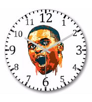 Russell Westbrook  Duvar Saati Bombeli Gercek Cam