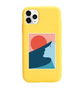 Sarı Lansman Kılıf iPhone 11 Pro Max