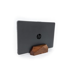 dikey laptop standı- laptop tutucu-CEVİZ  RENK -laptop sehpası