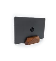 dikey laptop standı- laptop tutucu-CEVİZ  RENK -laptop sehpası