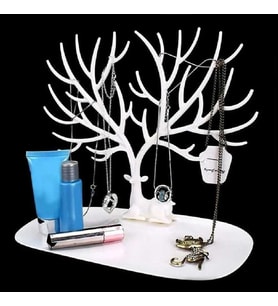 Geyik Tasarımlı Takı Askısı Yüzük Kolye Küpe Standı Mücevher Makyaj Organizer