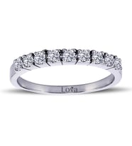 Lova 0,37 Karat Pırlanta Yarımtur Yüzük - 1050210