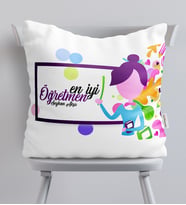 BK Gift Kişiye Özel En İyi Öğretmen  Yastık  2