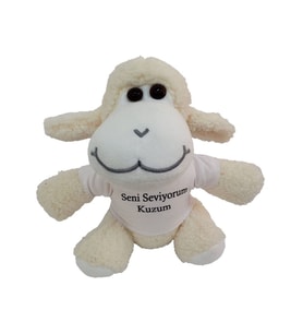 Seni Seviyorum Kuzum T-shirt Peluş Kuzu (STD)
