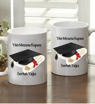 Kişiye Özel Yılın Mezunu Kupası
