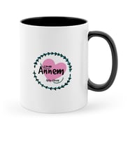 BK Gift Kişiye Özel Canım Annem Siyah Kupa Bardak  10
