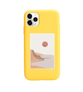 Sarı Lansman Telefon Kılıfı Iphone 11 Pro