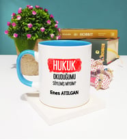 Hukuk Okuduğumu Söylemiş Miydim Hukukçu Kupa Bardak Mavi
