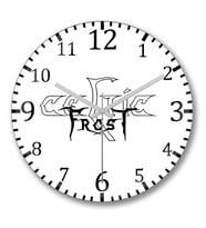 Celtic Frost  Duvar Saati Bombeli Gercek Cam