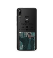 No.1 Mp3 Tasarımlı Süper Şeffaf Silikon Telefon Kılıfı Huawei P Smart (2019)