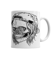 Skull Bone Kupa Bardak Porselen
