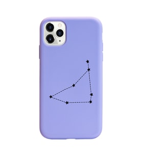 Oğlak Burcu (Capricornio) Yıldız Haritası Tasarımlı Kılıf iPhone 11 Pro Max