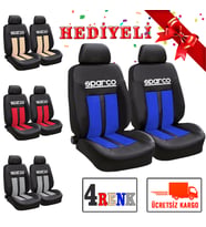 SPARCO SPORT  OTO KOLTUK KILIF OTO KILIF SPARCO (Siyah-Gri)