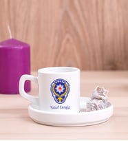 Polis Logolu Concept Türk Kahvesi Fincanı