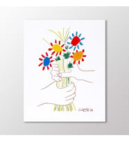 Arty Tablo Petite Fleurs Tablo (Karışık)