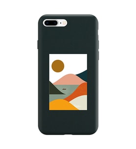 Siyah Lansman Telefon Kılıfı Iphone 8 Plus