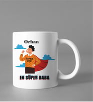 En Süper Baba Kupası Kişiye Özel