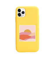 Sarı Lansman Telefon Kılıfı Iphone 11 Pro Max