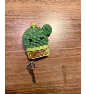 Amigurumi Kaktüs Anahtarlık