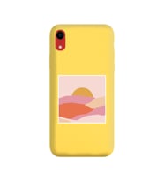 Sarı Lansman Kılıf iPhone XR