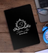 BK Gift Kişiye Özel İsimli Siyah Defter - 11