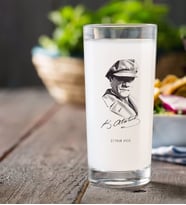 BK Gift Kişiye Özel Atatürk Temalı Rakı Bardağı-17 (Beyaz)