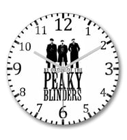 Peaky Blinders 2 Duvar Saati Bombeli Gercek Cam
