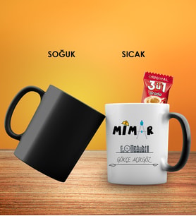 Mimar Tasarım Siyah Kupa