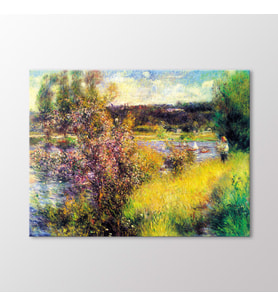 Arty Tablo Chatou Yakınlarında Sen Nehri Tablo (Karışık)