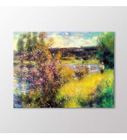 Arty Tablo Chatou Yakınlarında Sen Nehri Tablo (Karışık)