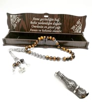 Kişiye Özel Orjinal Kaplan Gözü Tesbih