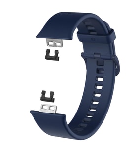 Microsonic Huawei Watch Fit Kordon, Silicone Sport Band Lacivert