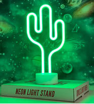 Kaktüs Tasarımlı Neon Lamba