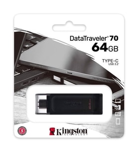 Kingston 64Gb Dt70 Data Traveler  Type C Dt70/64Gb