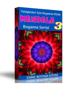 Yetişkinler İçin Boyama Kitap Serisi-3