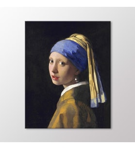 Arty Tablo Girl With A Pearl Earring Tablo (Karışık)