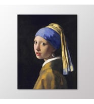 Arty Tablo Girl With A Pearl Earring Tablo (Karışık)