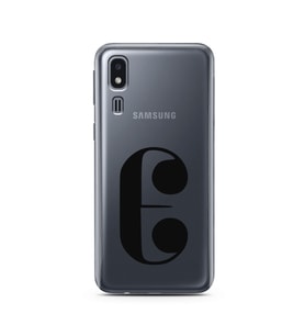 Samsung A2 Core Harf Tasarımlı Telefon Kılıfı E-Harfi 