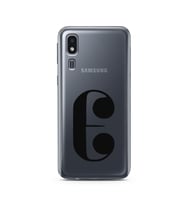 Samsung A2 Core Harf Tasarımlı Telefon Kılıfı E-Harfi 