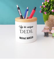 İyi ki Varsın Dede Tasarımlı Dedeye Hediye Kalemlik