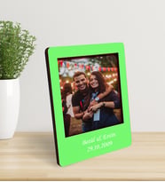 Kişiye Özel Polaroid Resim Çerçevesi Sarı