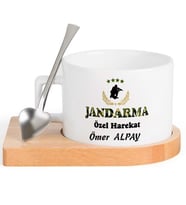 Jandarma Özel Hareket  FİNCAN Seti (Beyaz)