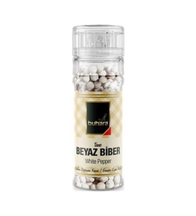 Buhara Beyaz Biber Tane Değirmen Kapak 50 g e