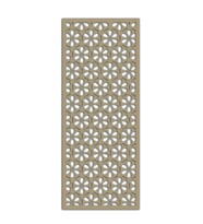 Liar Ahşap Seperatör (Paravan) - KSP23 - (85 x 210 cm) - (18 mm) - (Beyaz) (Renksiz)
