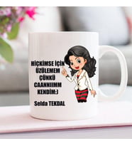 Hiç Kimse İçin Üzülemem Kupa Bardak (STD)