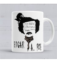 Edgar Allan Poe Kupa  Bardak Porselen