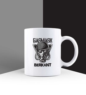 Kişiye Özel Maske Kupa Bardak 85946