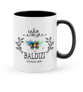BK Gift Kişiye Özel Yılın En İyi Baldızı Siyah Kupa Bardak