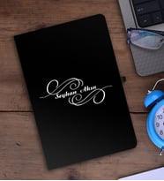 BK Gift Kişiye Özel İsimli Siyah Defter - 3