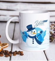 BK Gift Kişiye Özel İsimli Yılbaşı Mutlu Yıllar Beyaz Kupa Bardak-21